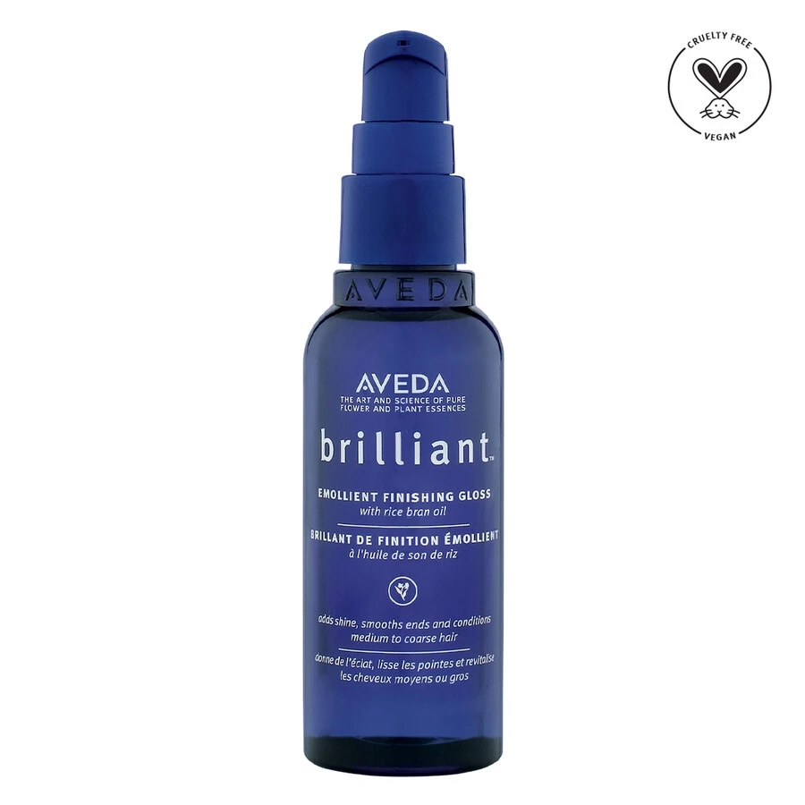 Aveda Brilliant™ Emollient Finishing Gloss Olio Capelli 3 Aveda Brilliant™ Emollient Finishing Gloss Olio Capelli