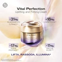 Shiseido Vital Perfection Uplifting And Firming Cream Crema Viso -Negozio al dettaglio [ Aveda] 2022 Shiseido Anti eta Vital Perfection Uplifting and Firming Cream 3