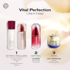 Shiseido Vital Perfection Uplifting And Firming Cream Crema Viso -Negozio al dettaglio [ Aveda] 2022 Shiseido Anti eta Vital Perfection Uplifting and Firming Cream 6