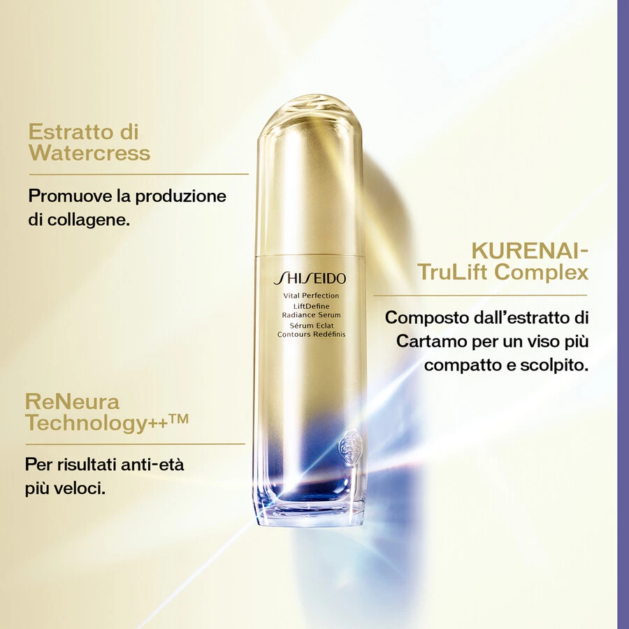 Shiseido Vital Perfection LiftDefine Radiance Serum Siero 5 Shiseido Vital Perfection LiftDefine Radiance Serum Siero - immagine 3