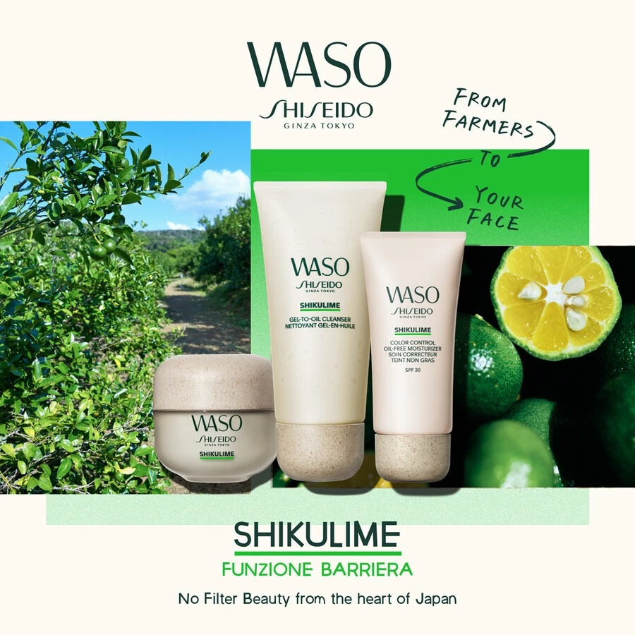 Shiseido Waso Gel-To-Oil Cleanser Detergente Viso 7 Shiseido Waso Gel-To-Oil Cleanser Detergente Viso - immagine 6